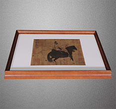 惠安书画装裱配框服务案例